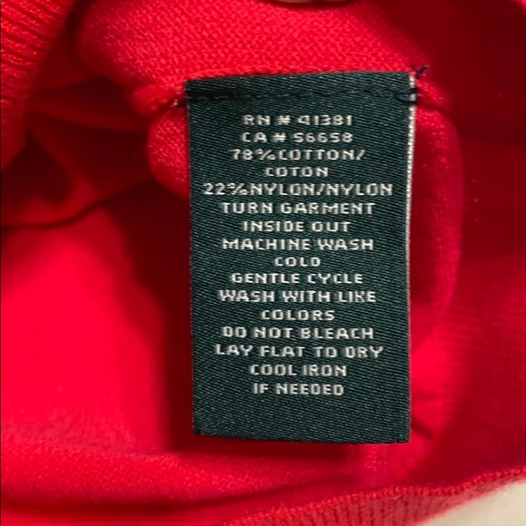 Ralph Lauren Pink Flounce Sleeve Knit Sweater Nwt - Picture 9 of 9